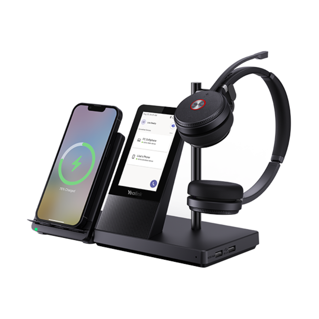 Cintillo inalámbrico DECT monoaural Yealink WH66 UC