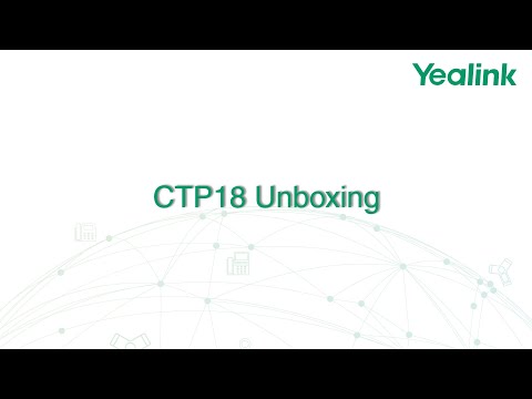 Panel táctil Yealink CTP18 - Teams