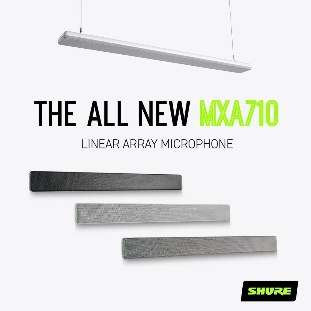 Micrófono Shure MXA710