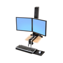 Conv.Ergotron WorkFit-S Dual