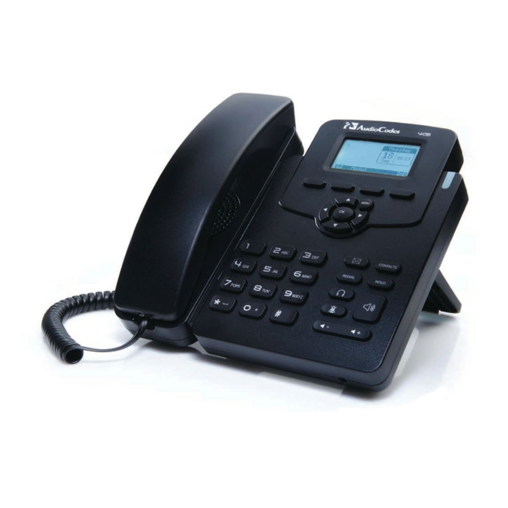 Teléfono Audiocodes IP405E