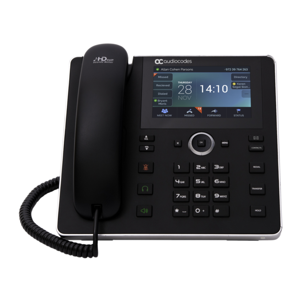 Teléfono Audiocodes IP450HDEG