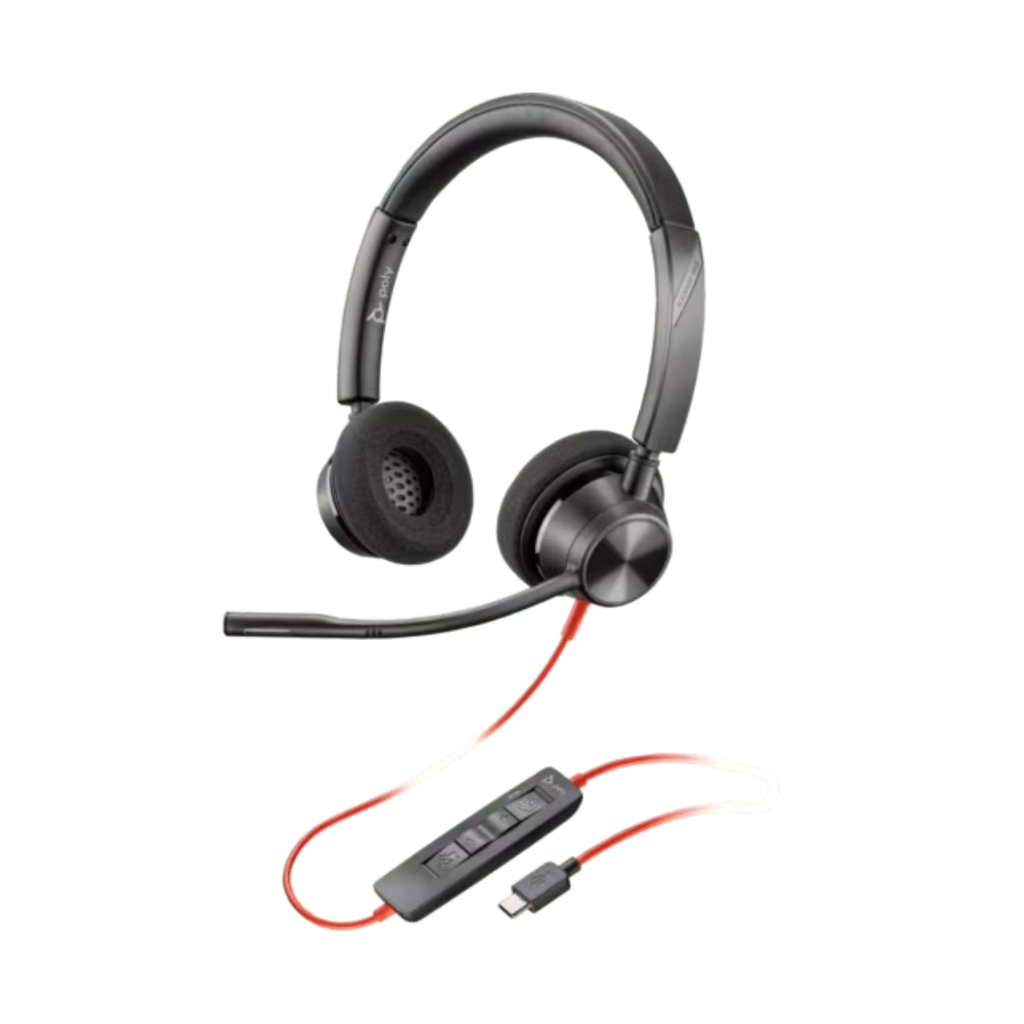 Cintillo Poly Blackwire C3320 USB-A/C p/Teams