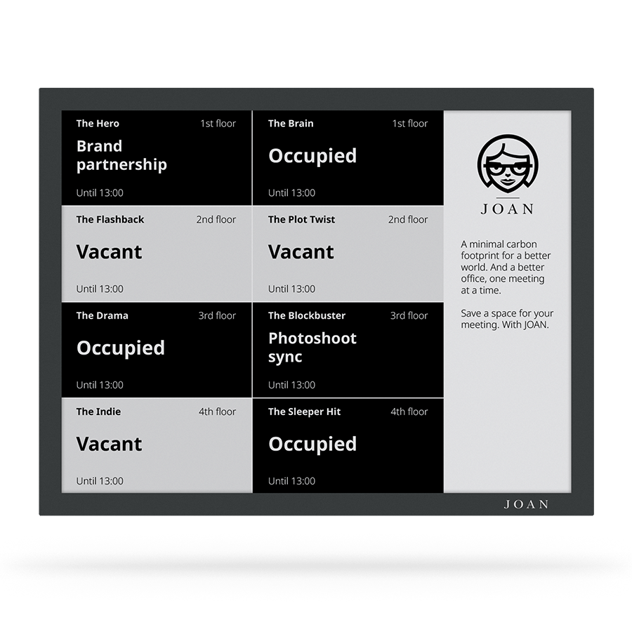 Booking panel Joan 13 (negro)