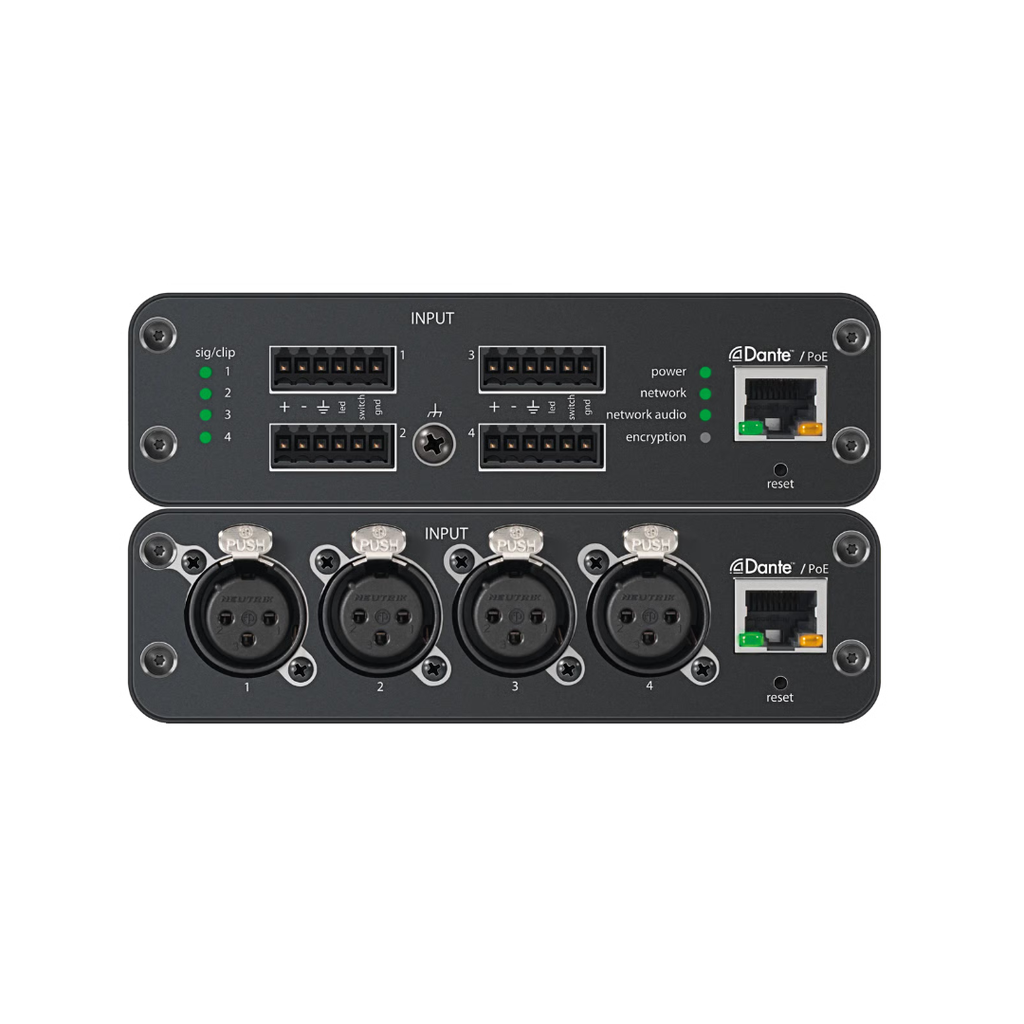 Interfaz Shure ANI4IN-XLR