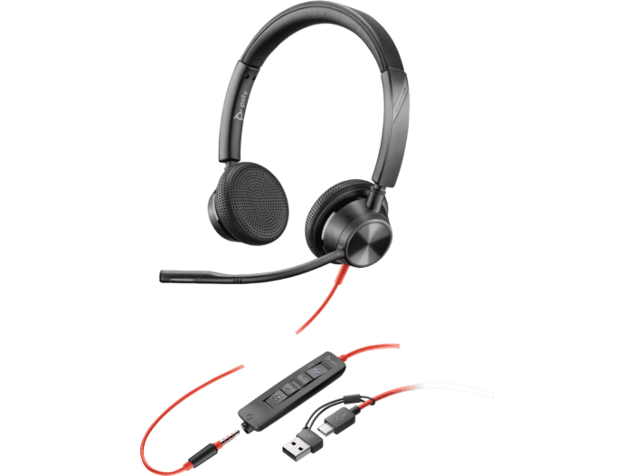 Cintillo Poly Blackwire C3325 USB-A/C