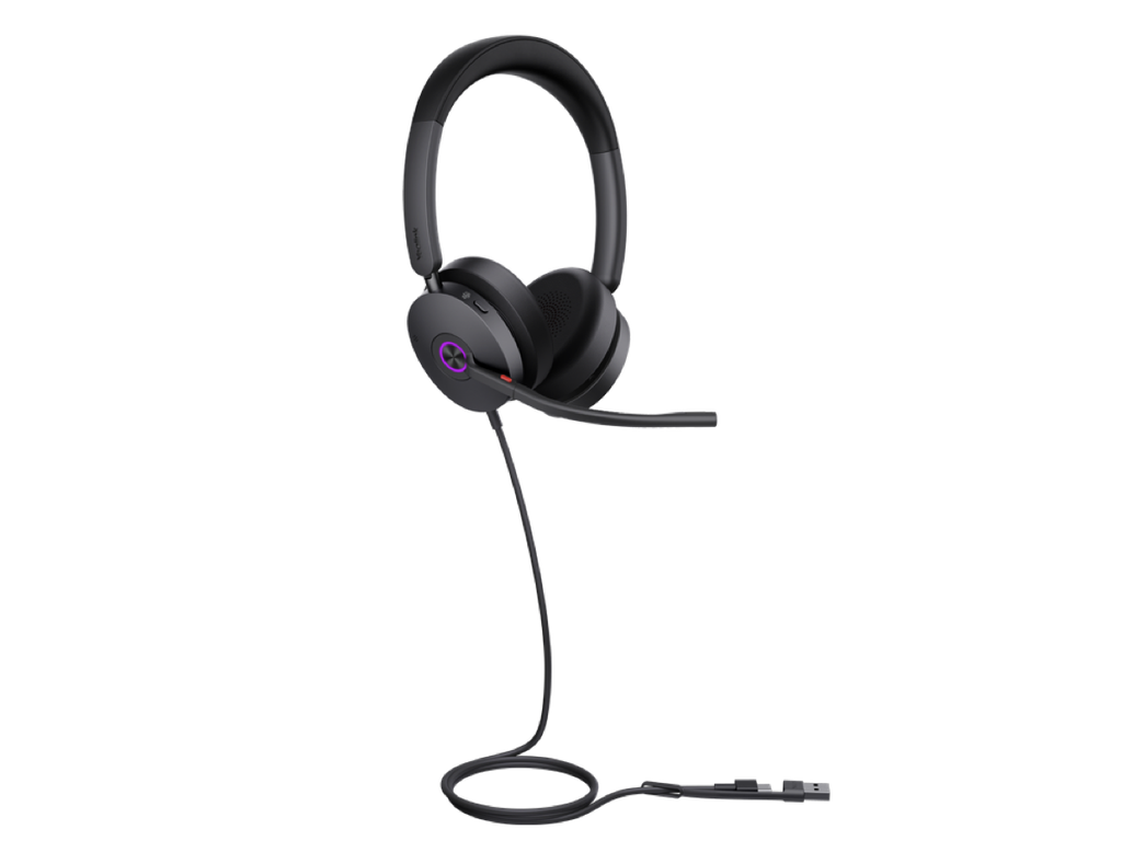 Cintillo USB Yealink UH48 Biaural Teams USB-C/A