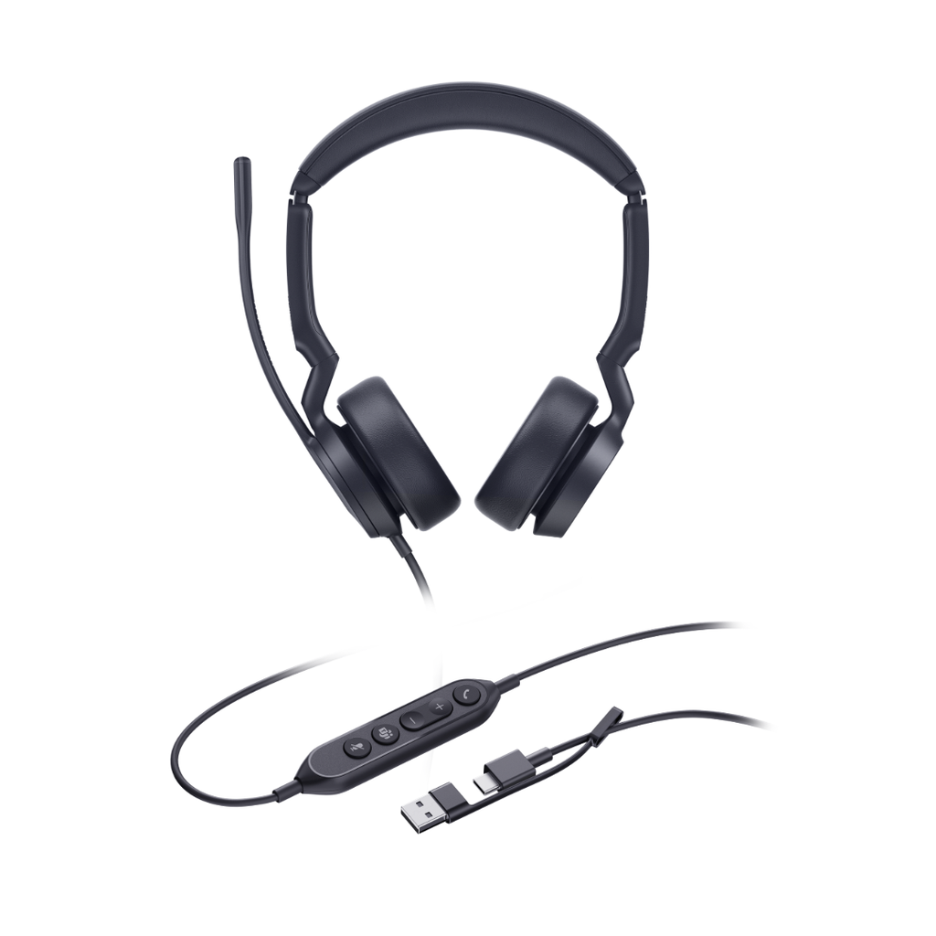 Cintillo biaural Yealink UH44 USB-C/A