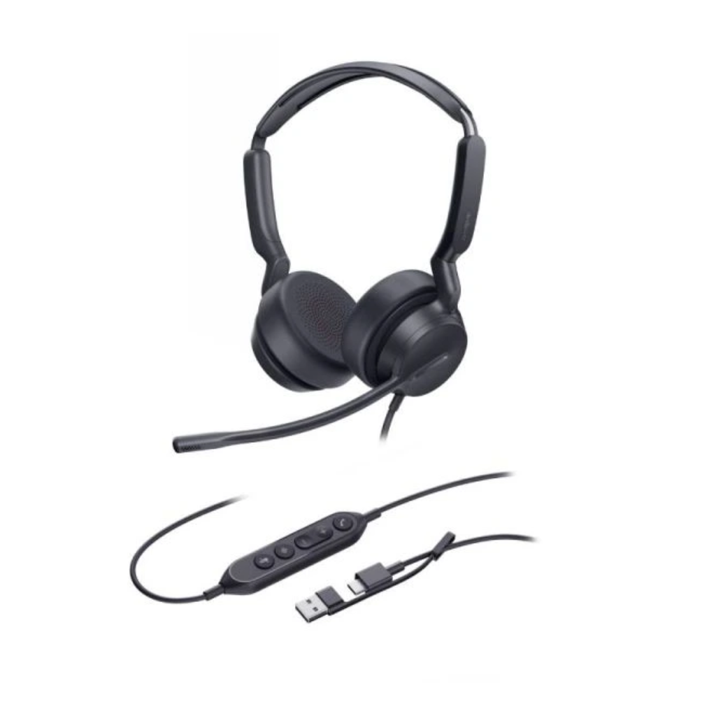 Cintillo biaural Yealink UH42 USB-C/A