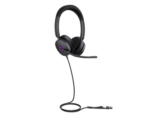 [YLK-UH48_USBC_B_T000] Cintillo USB Yealink UH48 Biaural Teams USB-C/A