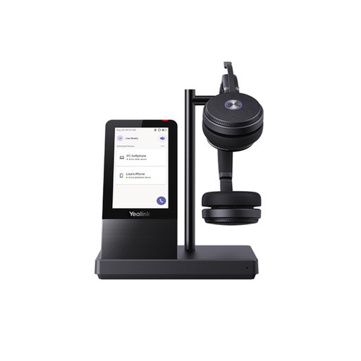 [YLK-WH66_D_UC_000000] Cintillo inalámbrico DECT biaural Yealink WH66 UC